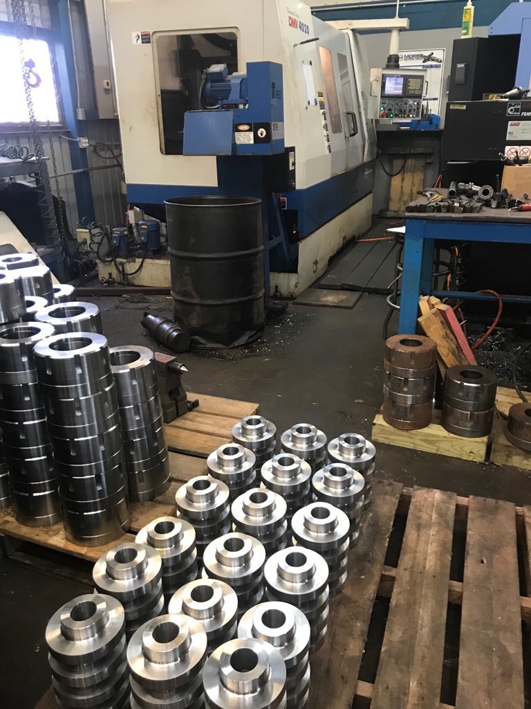 CNC milling at United Machine Works